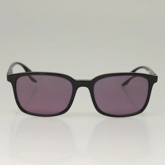 PRADA Sunglasses Plastic Black Auth bs28173 main image 7